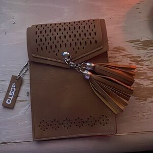 On The go phone holder, comes with over the shoulder hook!